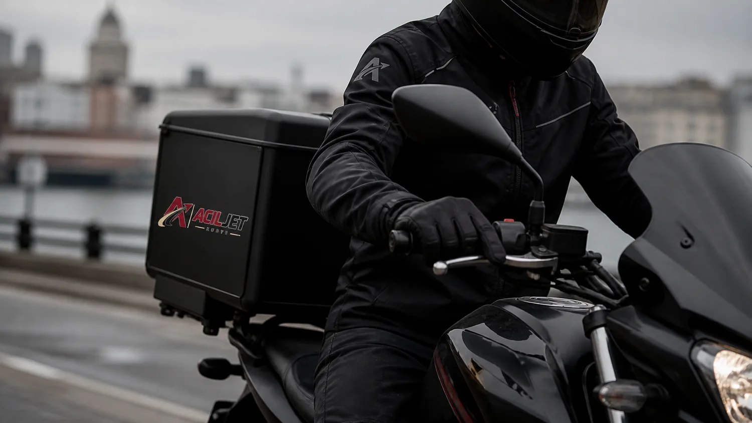 AcilJet moto kurye teslimat hizmeti