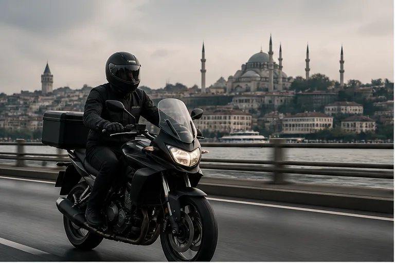 Express kurye motorlu teslimat